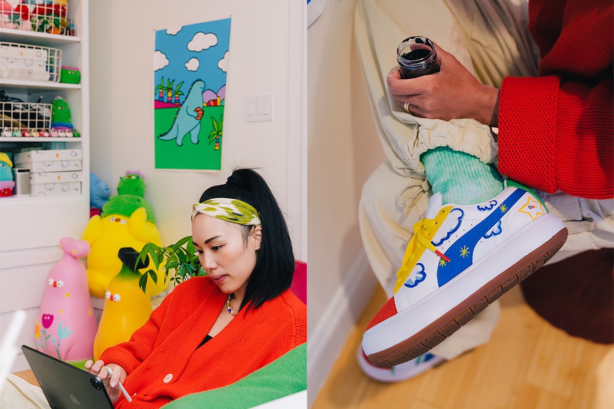 studio visits ton mak puma interview flabjacks suede mayu she moves us fuzzy cactus park happy doing nothing garden of rest