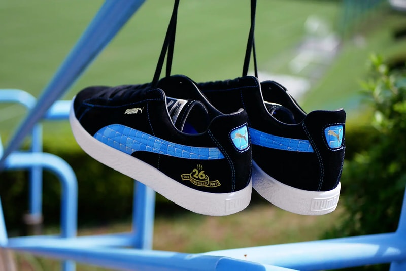 Kawasaki Frontale PUMA Suede Collaboration Japanese Footwear J1 League VTG MIJ Frontale Shoes Trainers Sports Soccer 