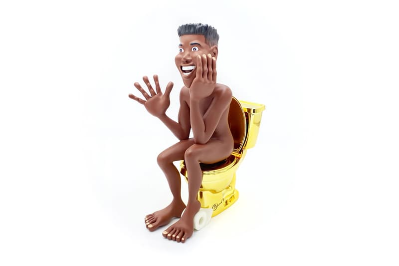 Rannel Ngumuya Bungalo Boy Figure Sculpture Art