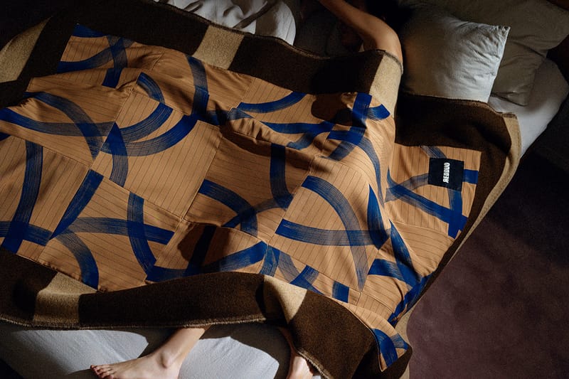REdDUO's "Loads of Lines" Collection Produces Sustainable Blankets