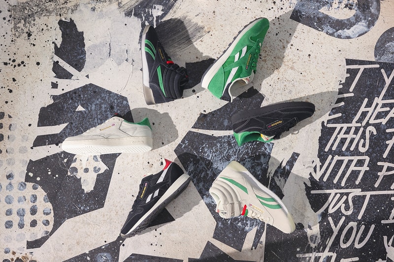 Reebok Returns With Second "Human Rights Now!" Collection club c revenge classic leather club c mid classic nylon freestyle hi morning fog black white green cream hrn jogger lexie brown los angeles sparks guard wnba basketball 