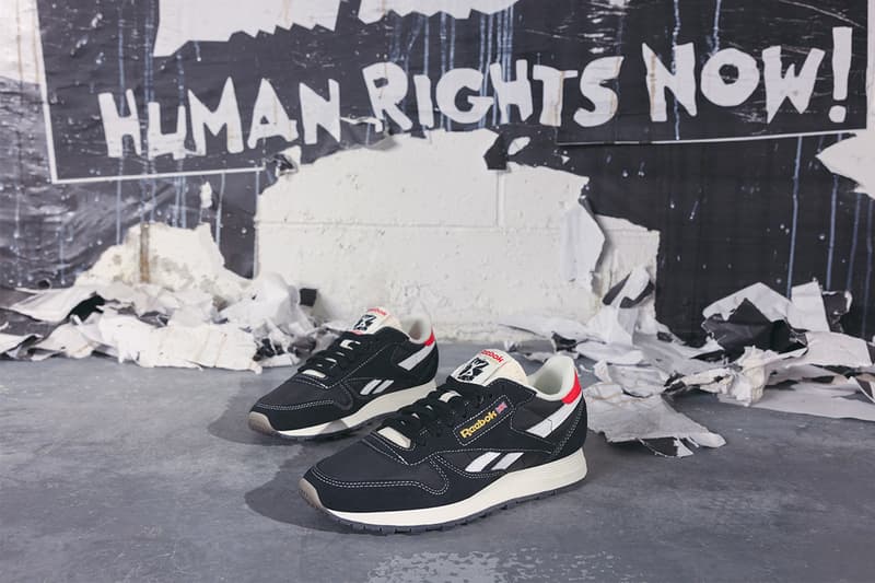 Reebok Returns With Second "Human Rights Now!" Collection club c revenge classic leather club c mid classic nylon freestyle hi morning fog black white green cream hrn jogger lexie brown los angeles sparks guard wnba basketball 