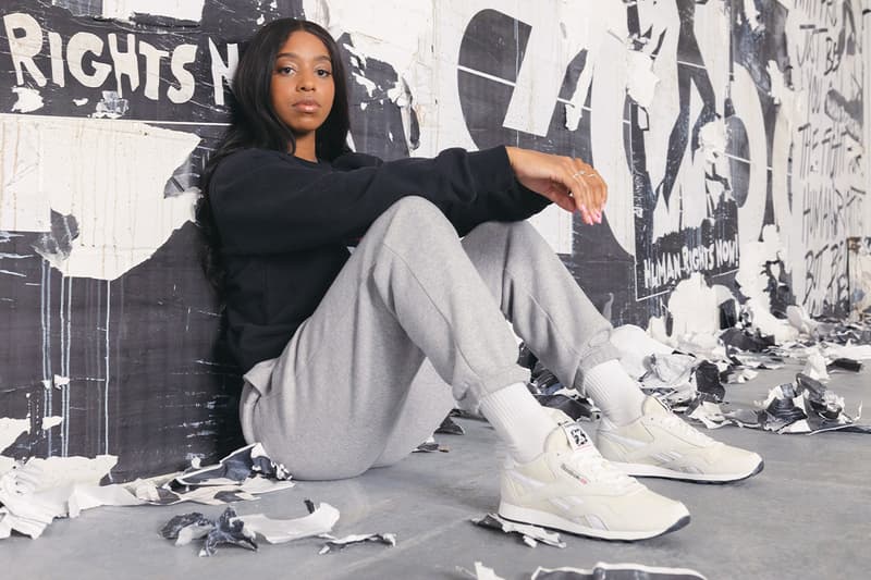 Reebok Returns With Second "Human Rights Now!" Collection club c revenge classic leather club c mid classic nylon freestyle hi morning fog black white green cream hrn jogger lexie brown los angeles sparks guard wnba basketball 