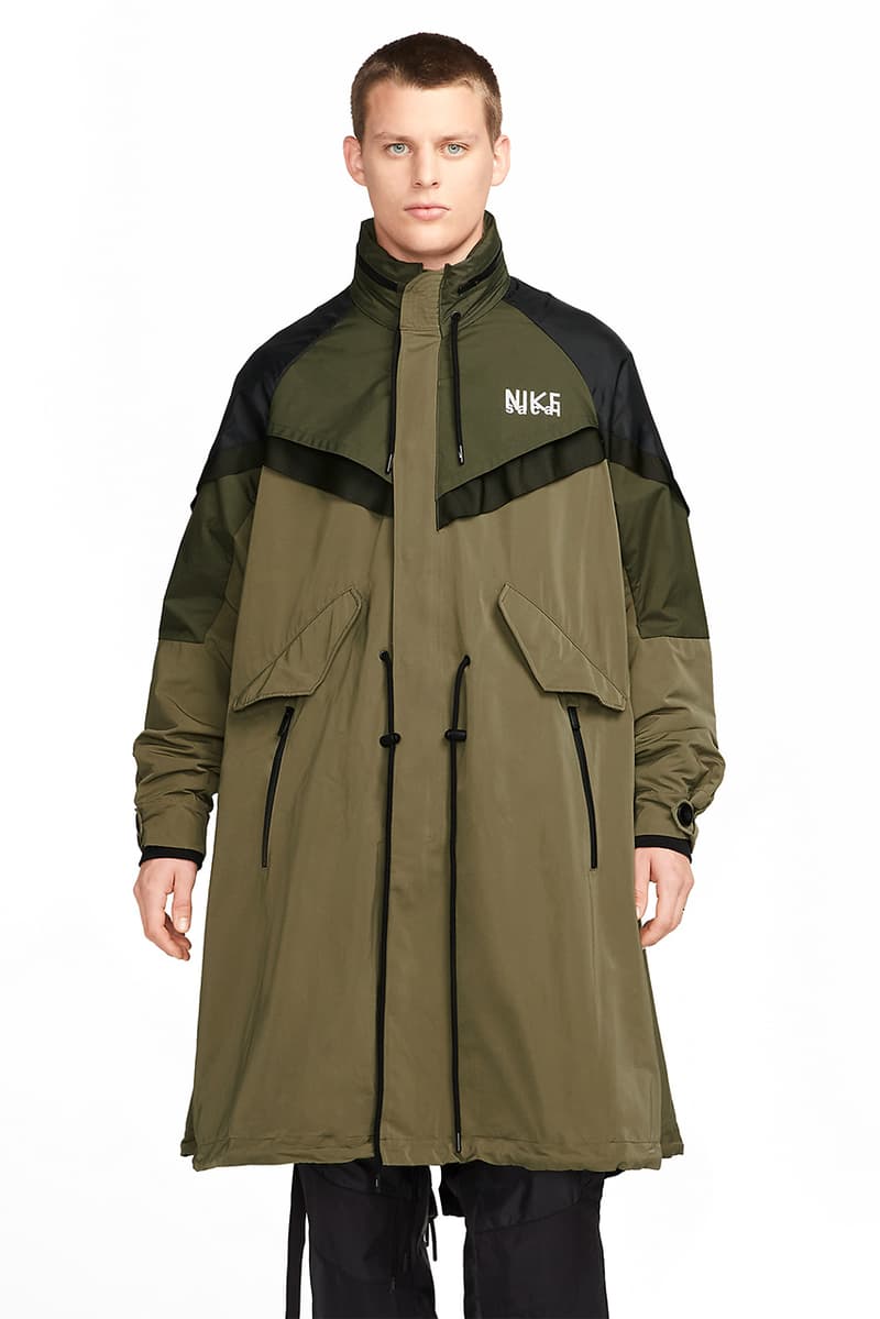 sacai Nike Trench Jacket DQ9027-010 Release Date | Hypebeast 