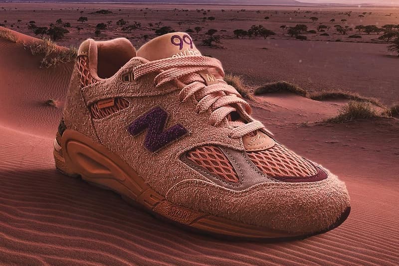 salehe bembury new balance 990v2 sand be the time sneaker official release date info 