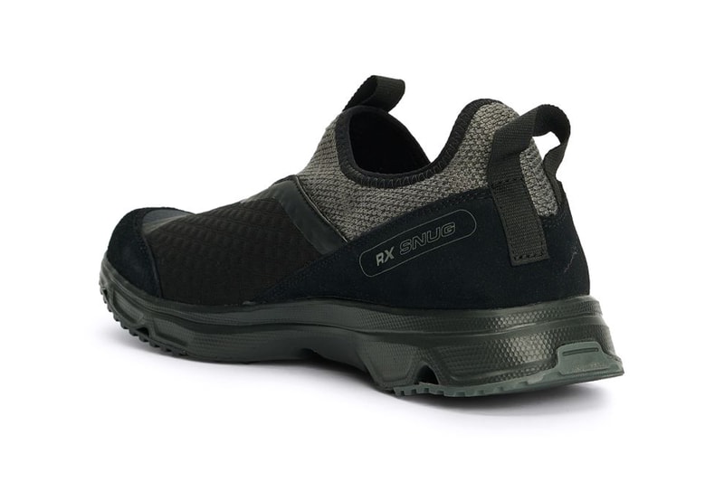 Salomon RX Snug Black Green Winter Recovery Shoe Slip-On Grip Ripstop Sockliner Exploring Outerwear Fashion Footwear Sneakers