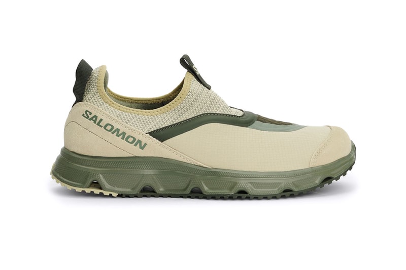Salomon RX Snug Black Green Winter Recovery Shoe Slip-On Grip Ripstop Sockliner Exploring Outerwear Fashion Footwear Sneakers
