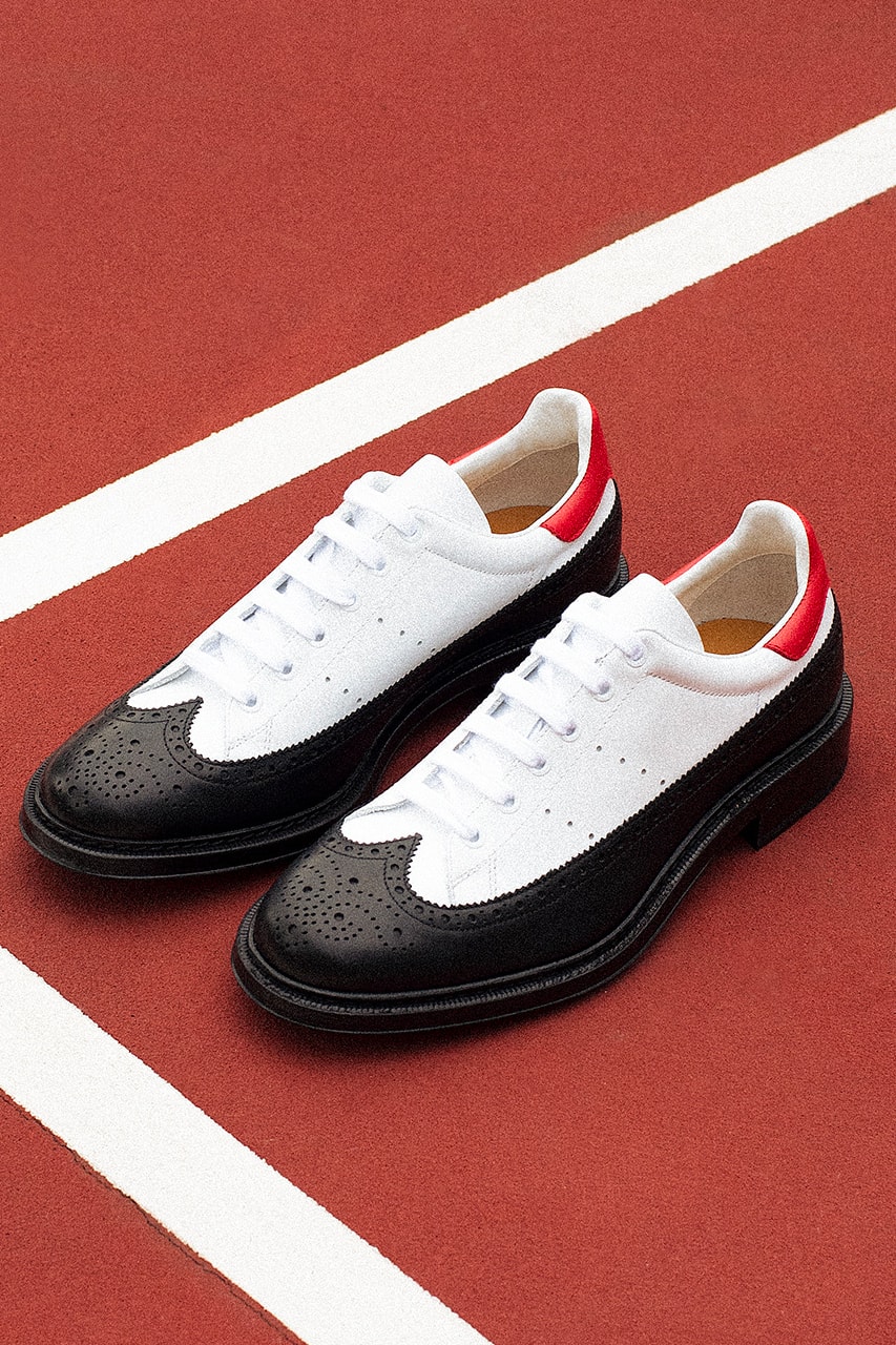 Sense of Symmetry adidas Originals Stan Smith Wing Tips Custom Shoes Formal Sneaker Footwear Pre-Order Tennis