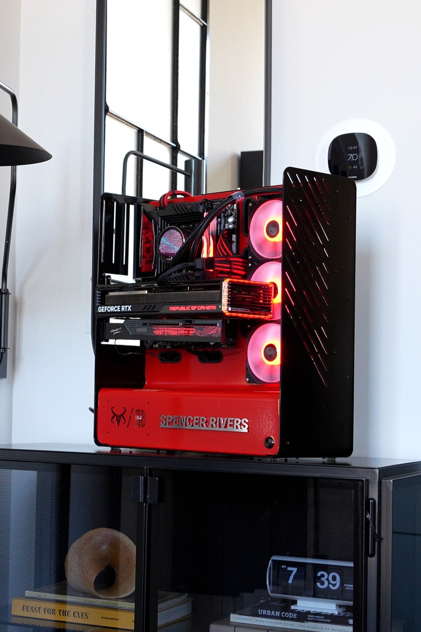 Seth Curry ASUS ROG Gaming PC Build Spencer Rivers Info republic of gamers custom gift
