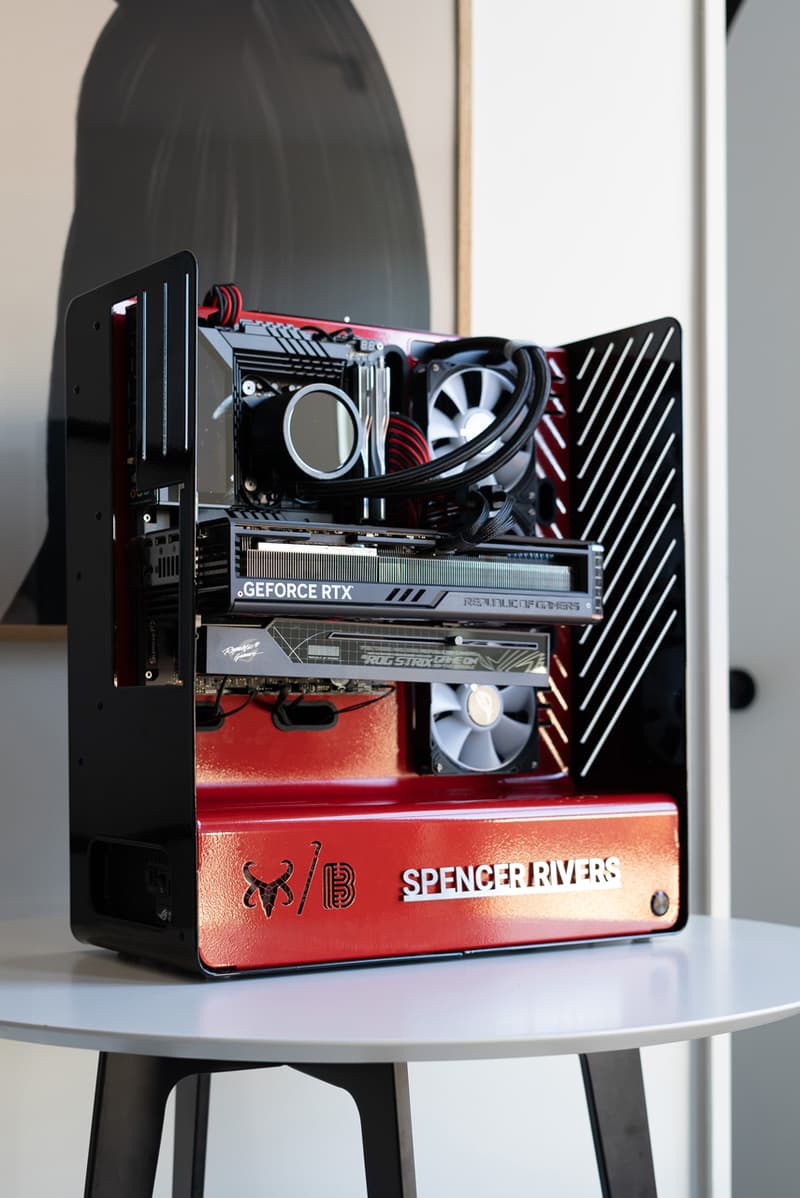 Seth Curry ASUS ROG Gaming PC Build Spencer Rivers Info republic of gamers custom gift