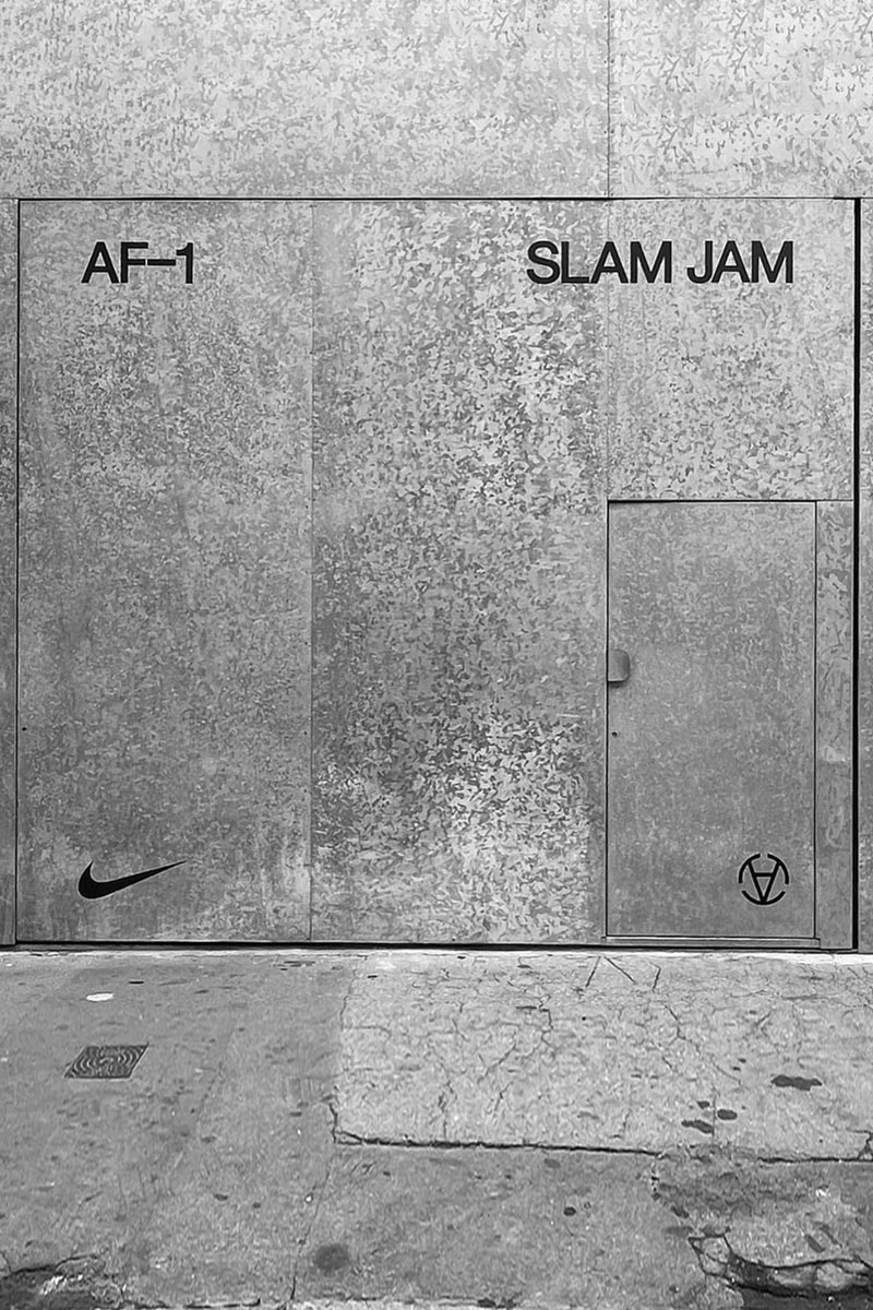 Slam Jam Nike 40th anniversary nike air force 1 julian klincewicz Avoir exhibition campaign image video info