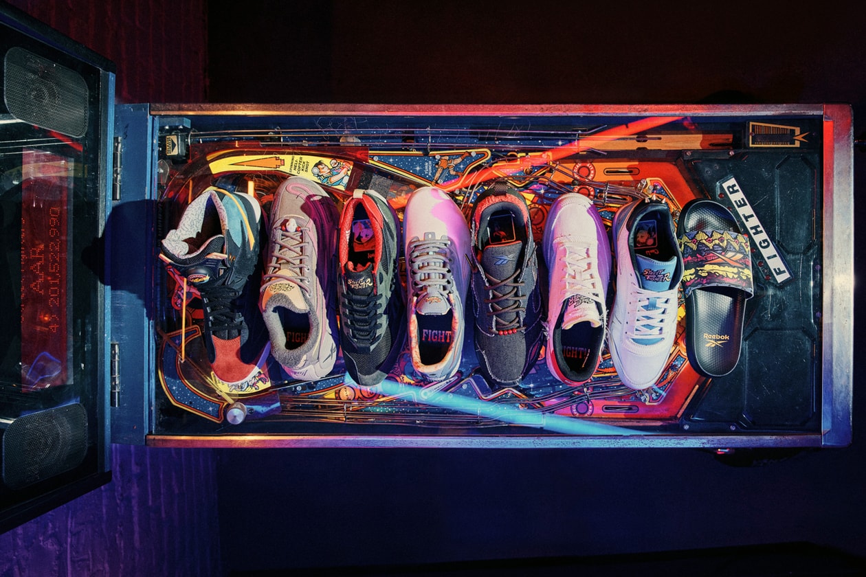 Retro Gaming and Fashion Collaborations Have Found a Pixel Perfect Synergy golden ratio of success kith streetfighter sega sonic playstation sonic the hedgehog shadow freaks store beams reebok