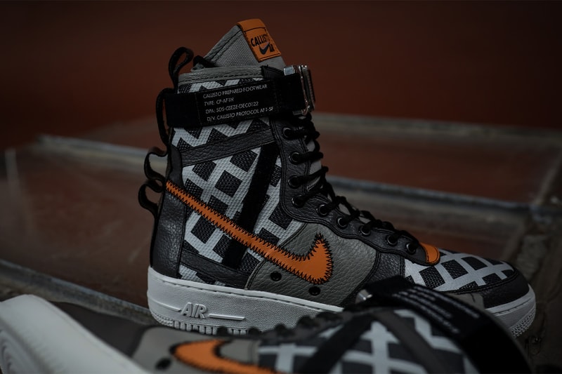 Striking Distance Studios x Ceeze Custom Air Force 1 Special Field sneakers footwear nike swoosh