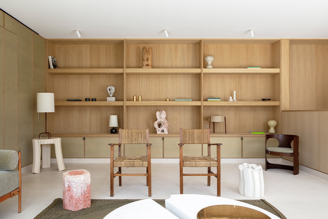 Studio AFTER BACH Avenue Montaigne Residence project apartments minimalism design Jessica Berguig Francesco Balzano