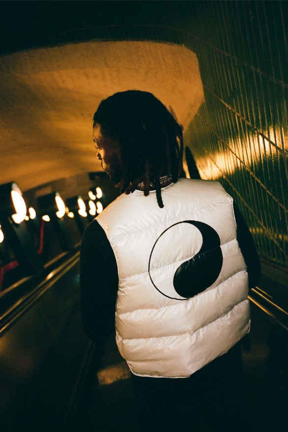 Stüssy x Our Legacy WORK SHOP Vest Collaboration yin yang menswear gore tex winter