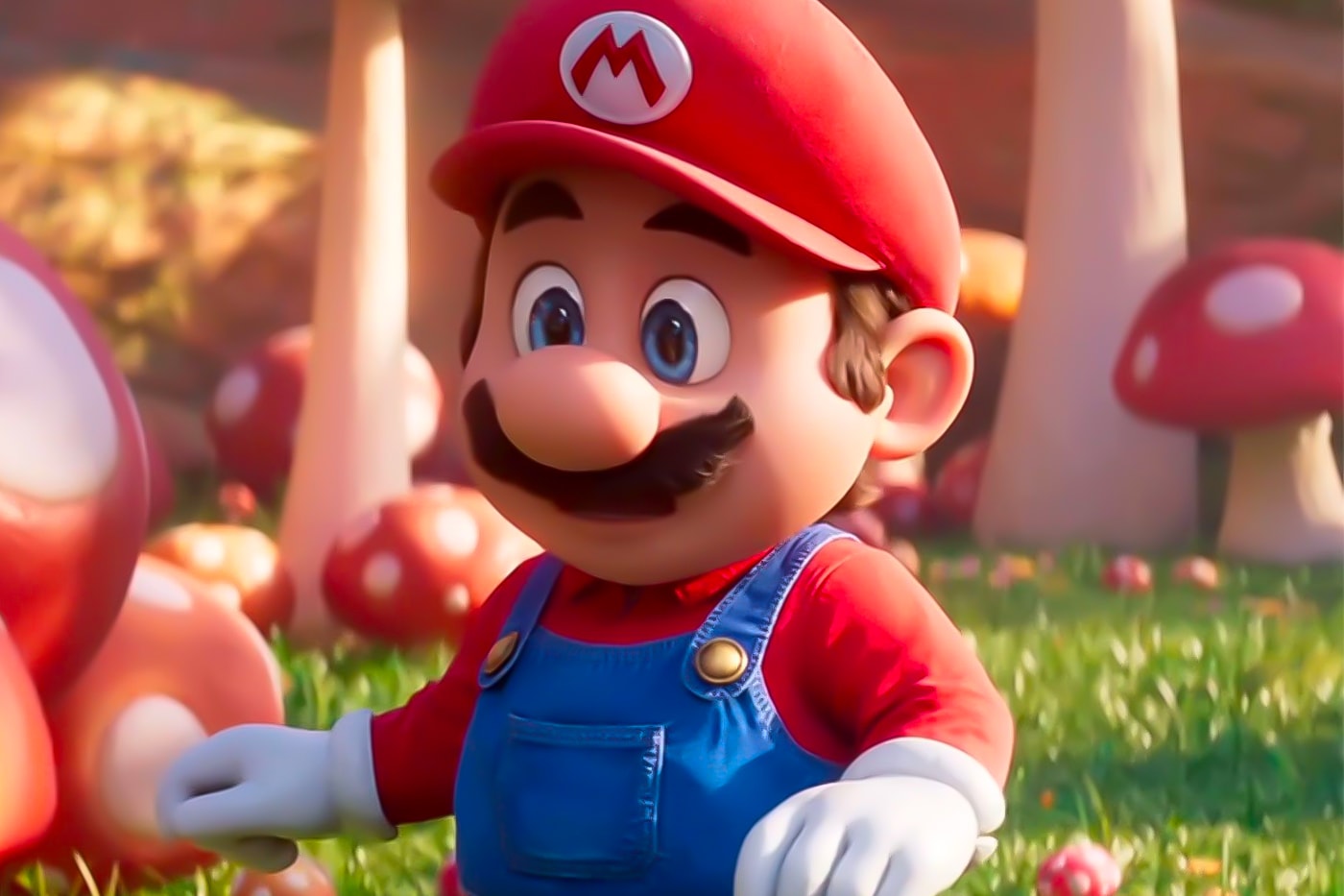 super mario bros movie drops 30 second teaser trailer mushroom kingdom toad  atm coin pipe news info