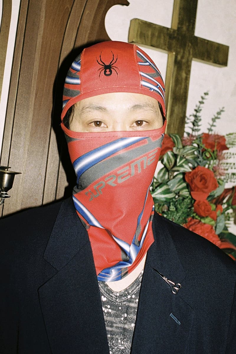 Supreme x Spyder fall winter 2022 Collaboration American ski apparel David Jacobs canadian ski team canada Balaclava fleece jacket