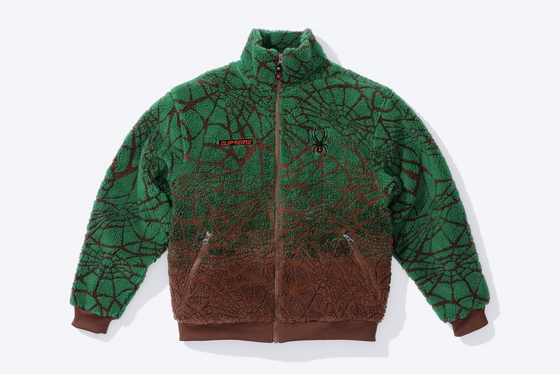 Supreme x Spyder fall winter 2022 Collaboration American ski apparel David Jacobs canadian ski team canada Balaclava fleece jacket