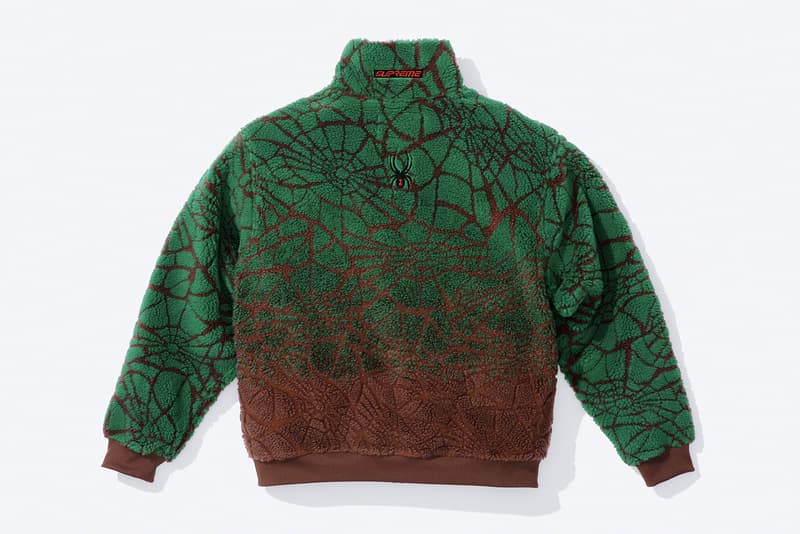Supreme x Spyder fall winter 2022 Collaboration American ski apparel David Jacobs canadian ski team canada Balaclava fleece jacket