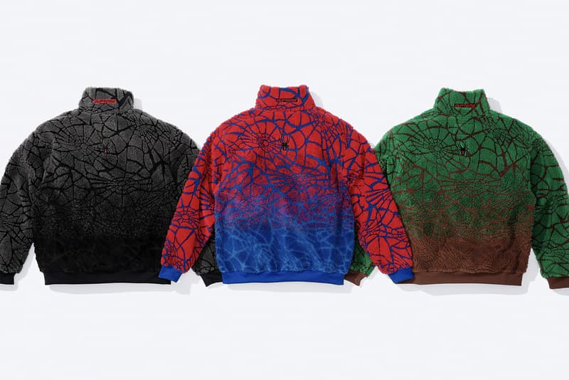 Supreme x Spyder FW22 Collaboration American ski apparel David Jacobs canadian ski team canada Balaclava fleece jacket