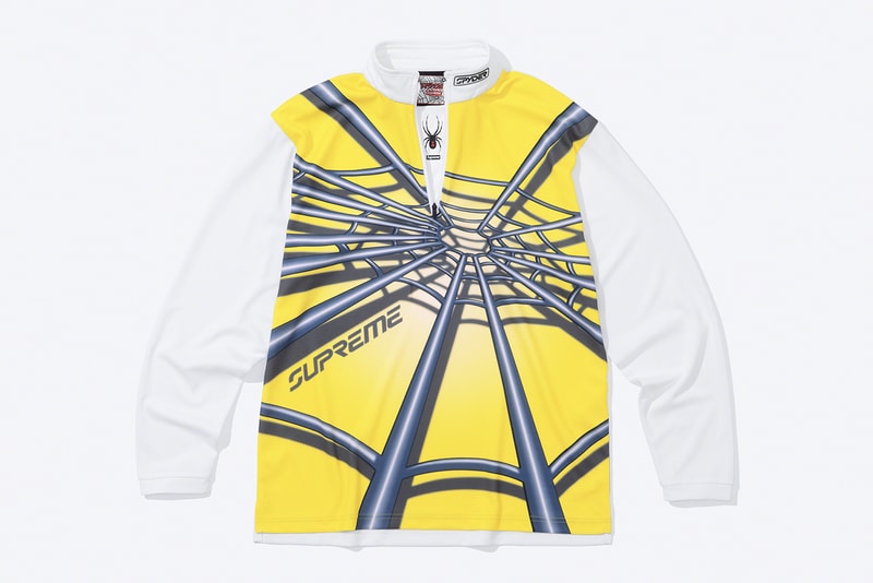Supreme x Spyder fall winter 2022 Collaboration American ski apparel David Jacobs canadian ski team canada Balaclava fleece jacket