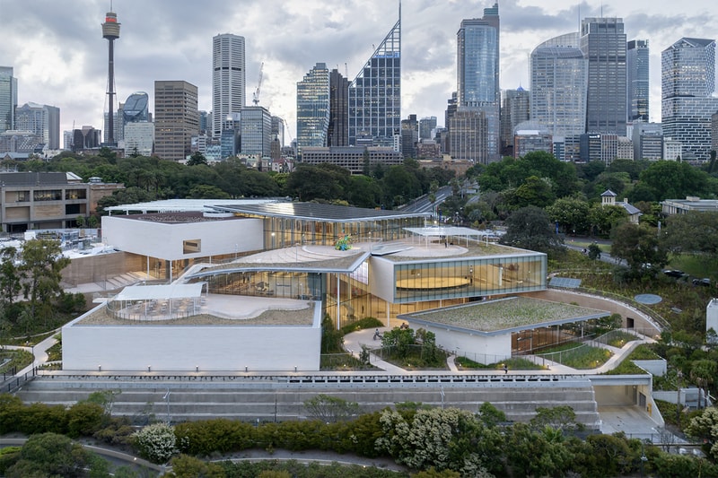 Art Gallery of South Wales Sydney Australia kazuyo Sejima ryue nishizawa sanaa building info date