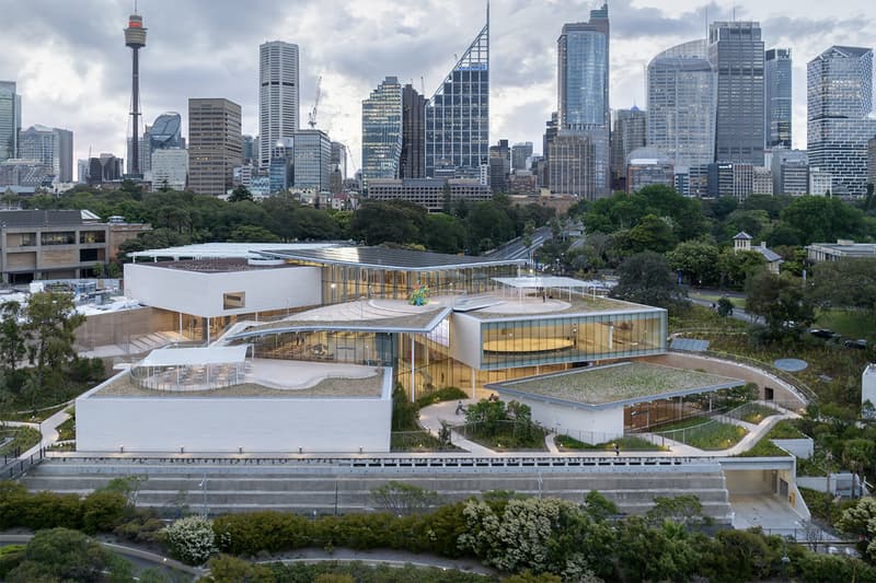 Art Gallery of South Wales Sydney Australia kazuyo Sejima ryue nishizawa sanaa building info date