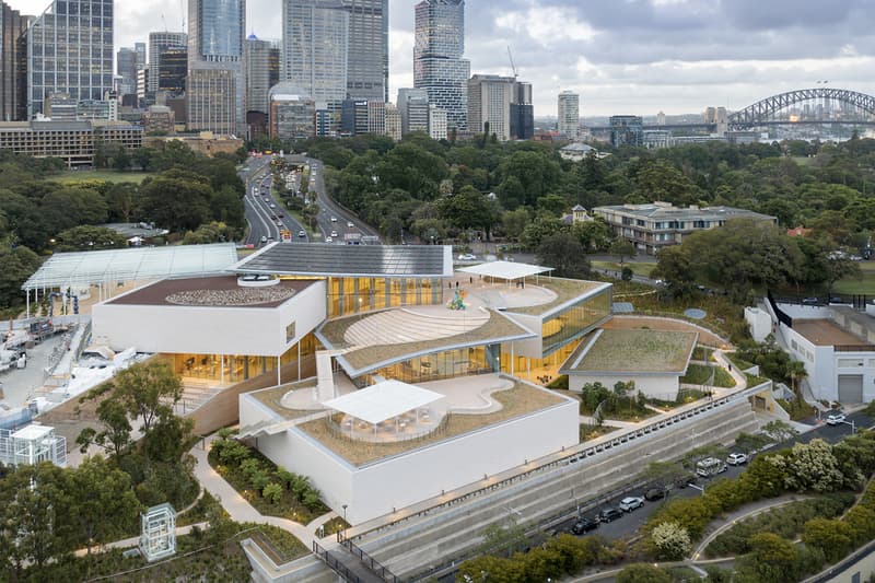 Art Gallery of South Wales Sydney Australia kazuyo Sejima ryue nishizawa sanaa building info date