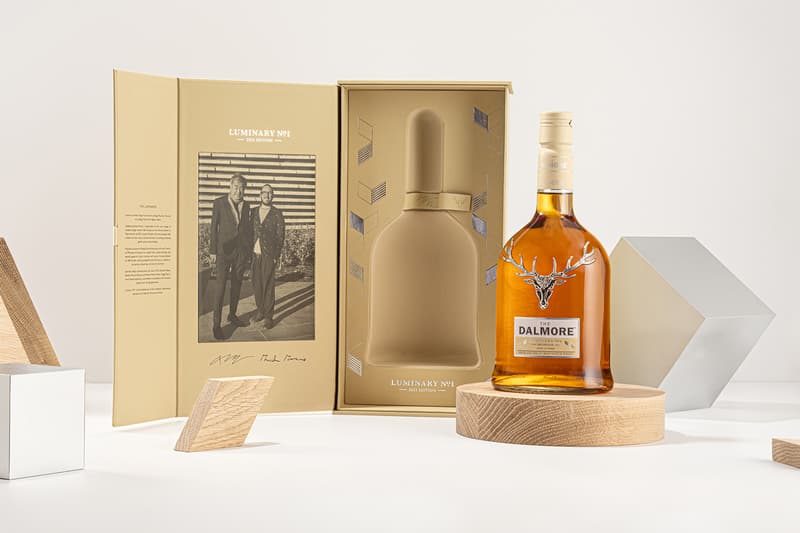 the dalmore luminary collectible bottle series v&A dundee kengo kuma architect designer
