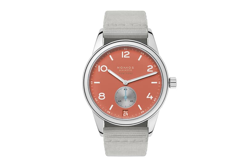 NOMOS Club Date 38 Collection Hodinkee Release 