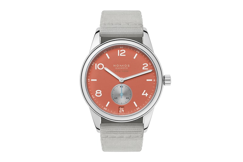 NOMOS Club Date 38 Collection Hodinkee Release