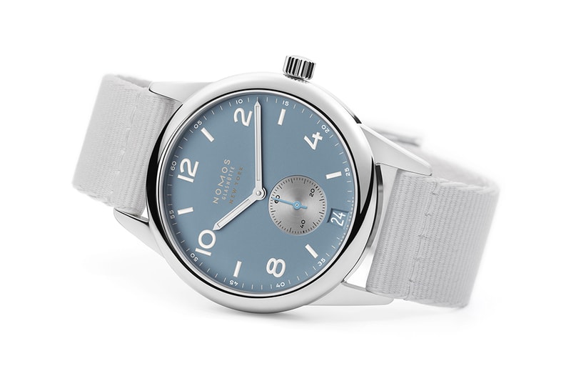 NOMOS Club Date 38 Collection Hodinkee Release