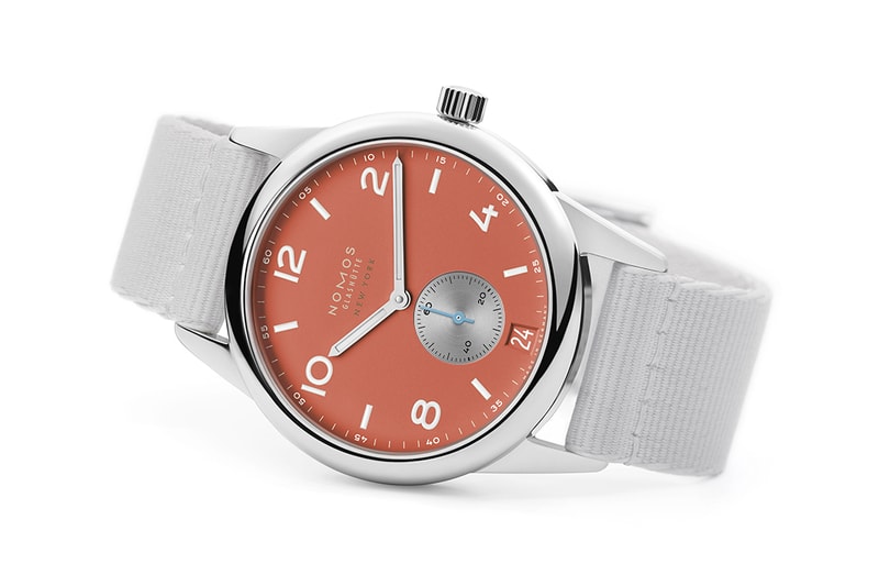 NOMOS Club Date 38 Collection Hodinkee Release