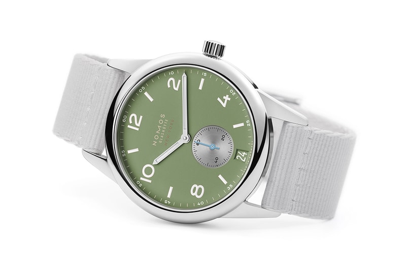 NOMOS Club Date 38 Collection Hodinkee Release