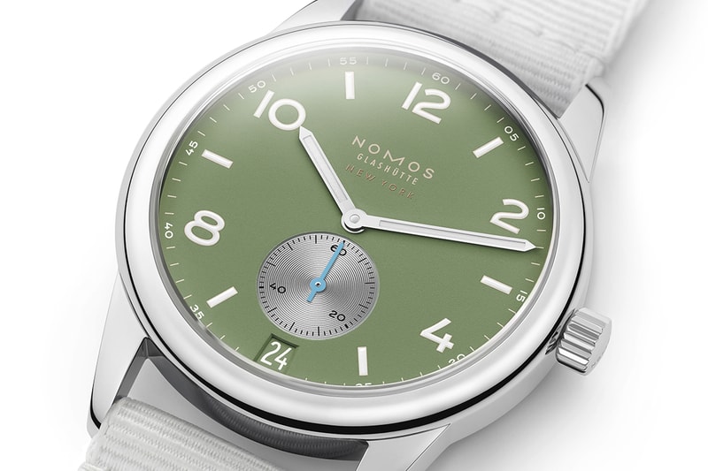 NOMOS Club Date 38 Collection Hodinkee Release