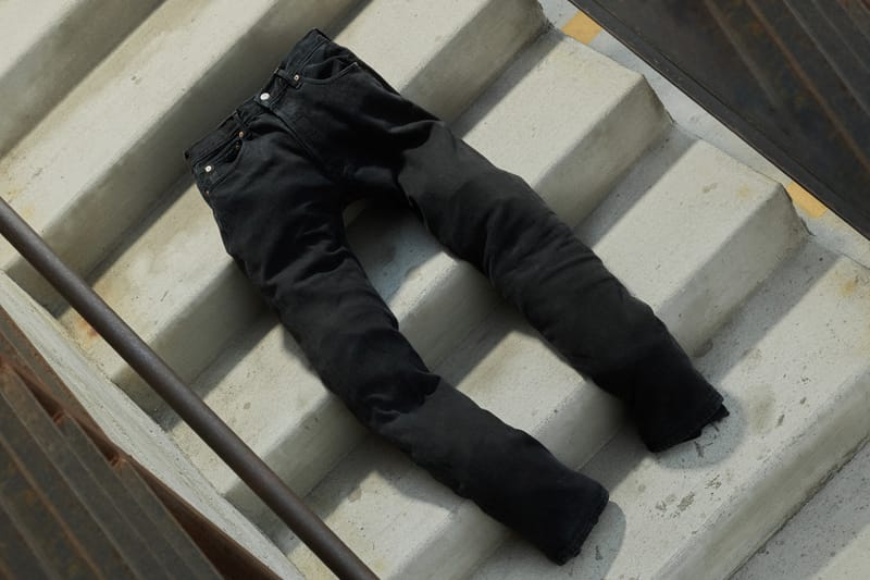 Unsound Rags Offers a Series of Faded Black Vintage Levi's 501 Jeans