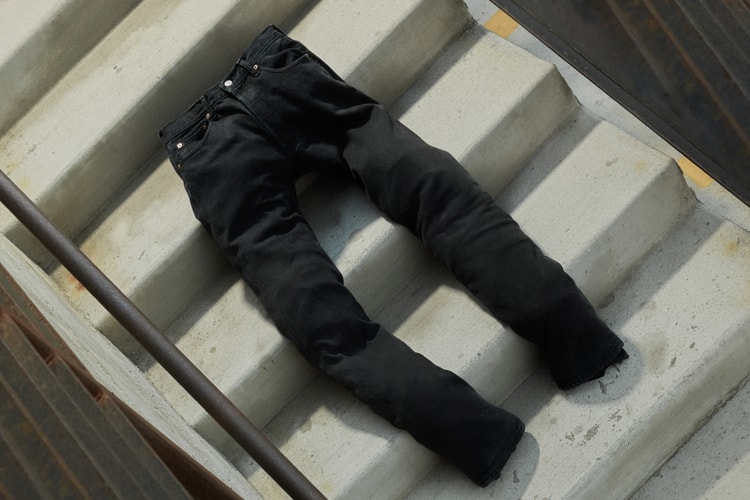 Unsound Rags Offers a Series of Faded Black Vintage Levi's 501 Jeans