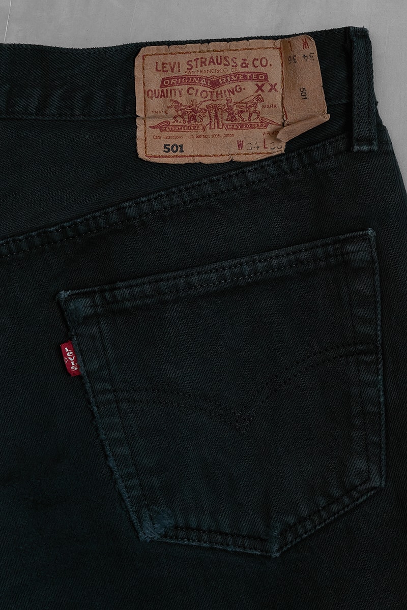 Unsound Rags Faded Black Vintage Levi's 501 Drop Info Date Buy Price 
