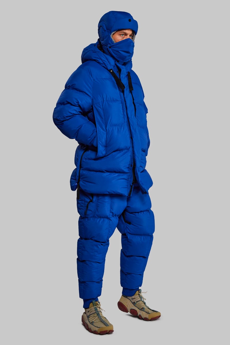 Vollebak Releases New Arctic-Ready "Titan" Collection with Winter Gear That Will Keep You Warm at -100°C nasa materials saturn icy moon parachute fabric british special forces fleece titan puffer velcof cuff adjsuters