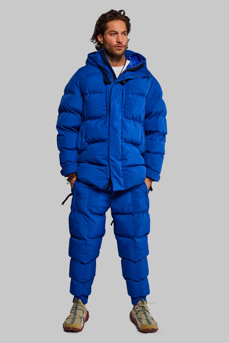 Vollebak Releases New Arctic-Ready "Titan" Collection with Winter Gear That Will Keep You Warm at -100°C nasa materials saturn icy moon parachute fabric british special forces fleece titan puffer velcof cuff adjsuters