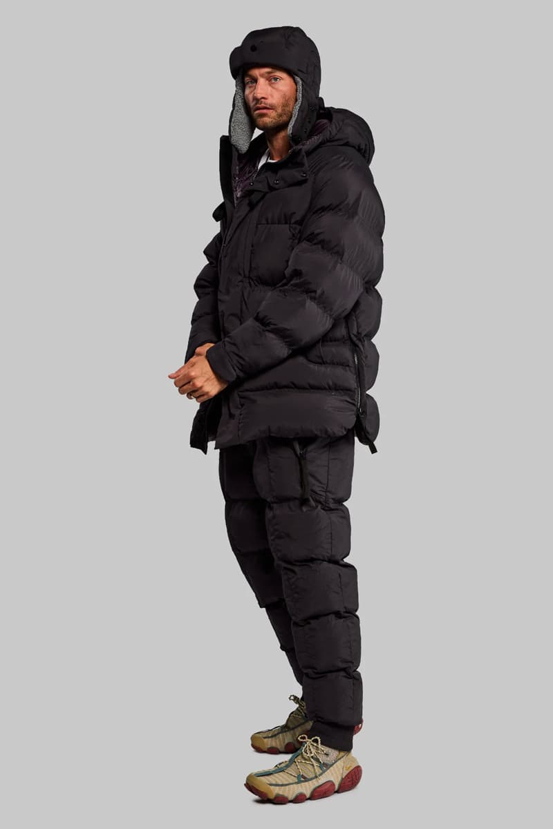 Vollebak Releases New Arctic-Ready "Titan" Collection with Winter Gear That Will Keep You Warm at -100°C nasa materials saturn icy moon parachute fabric british special forces fleece titan puffer velcof cuff adjsuters