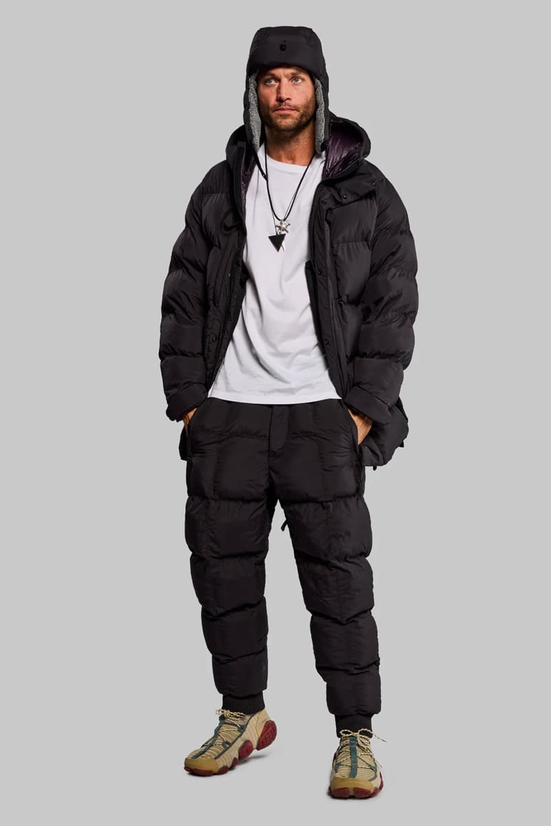 Vollebak Releases New Arctic-Ready "Titan" Collection with Winter Gear That Will Keep You Warm at -100°C nasa materials saturn icy moon parachute fabric british special forces fleece titan puffer velcof cuff adjsuters