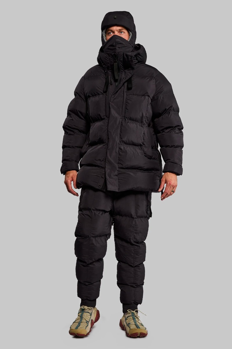 Vollebak Releases New Arctic-Ready "Titan" Collection with Winter Gear That Will Keep You Warm at -100°C nasa materials saturn icy moon parachute fabric british special forces fleece titan puffer velcof cuff adjsuters