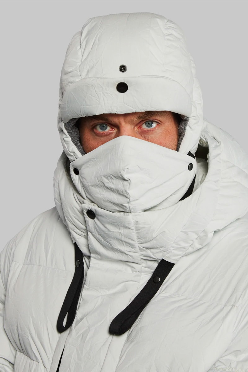 Vollebak Releases New Arctic-Ready "Titan" Collection with Winter Gear That Will Keep You Warm at -100°C nasa materials saturn icy moon parachute fabric british special forces fleece titan puffer velcof cuff adjsuters