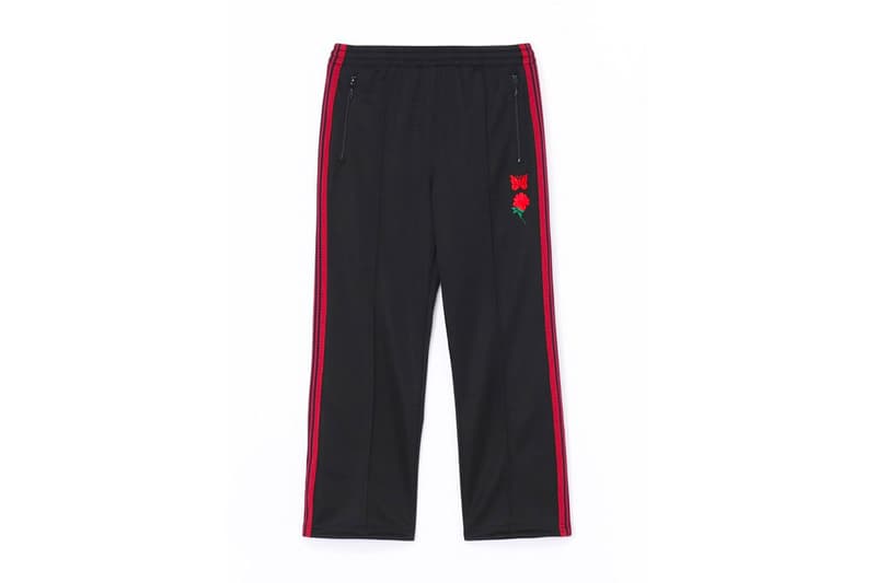 WILDSIDE Yohji Yamamoto Releases Tracksuit Collaborations with NEEDLES plaid track pants sweat pants 