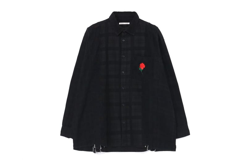 WILDSIDE Yohji Yamamoto Partners With Rebuild by NEEDLES’ For a Deconstructed Flannel Shirt