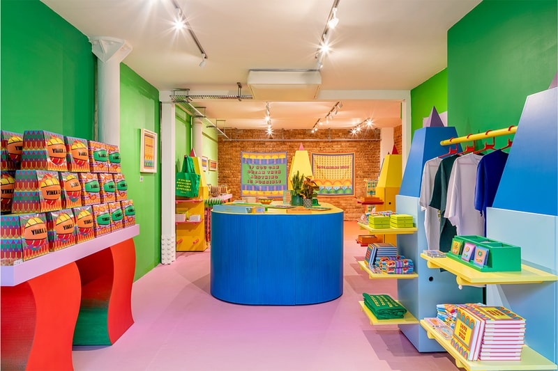 Yinka Ilori London Pop-Up Store Nigerian British artist Shoreditch architecture Christmas