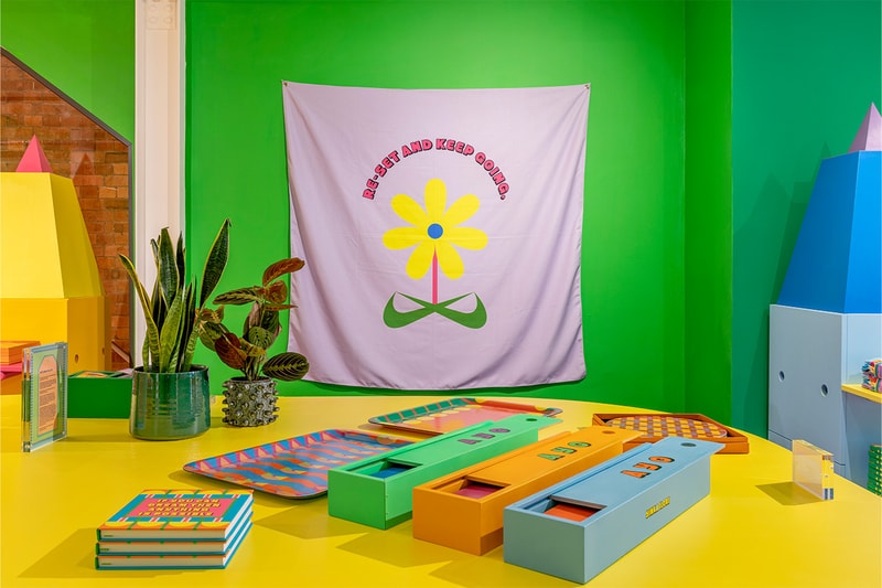 Yinka Ilori London Pop-Up Store Nigerian British artist Shoreditch architecture Christmas
