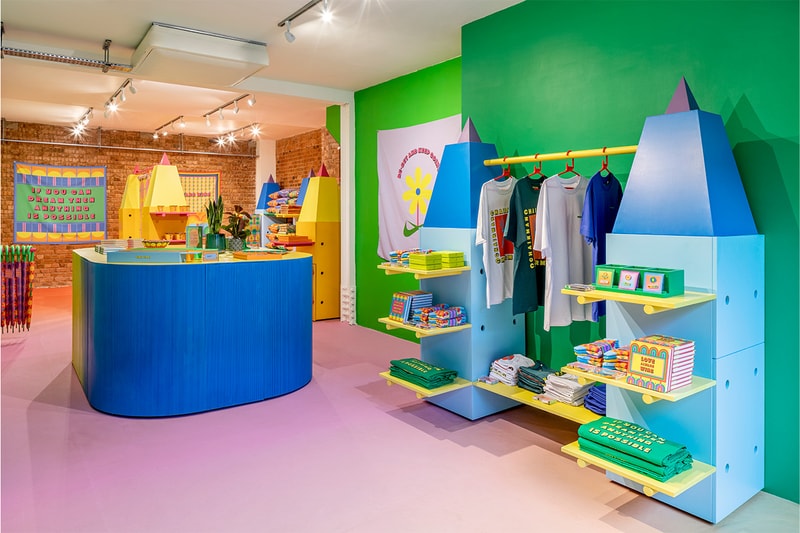 Yinka Ilori London Pop-Up Store Nigerian British artist Shoreditch architecture Christmas