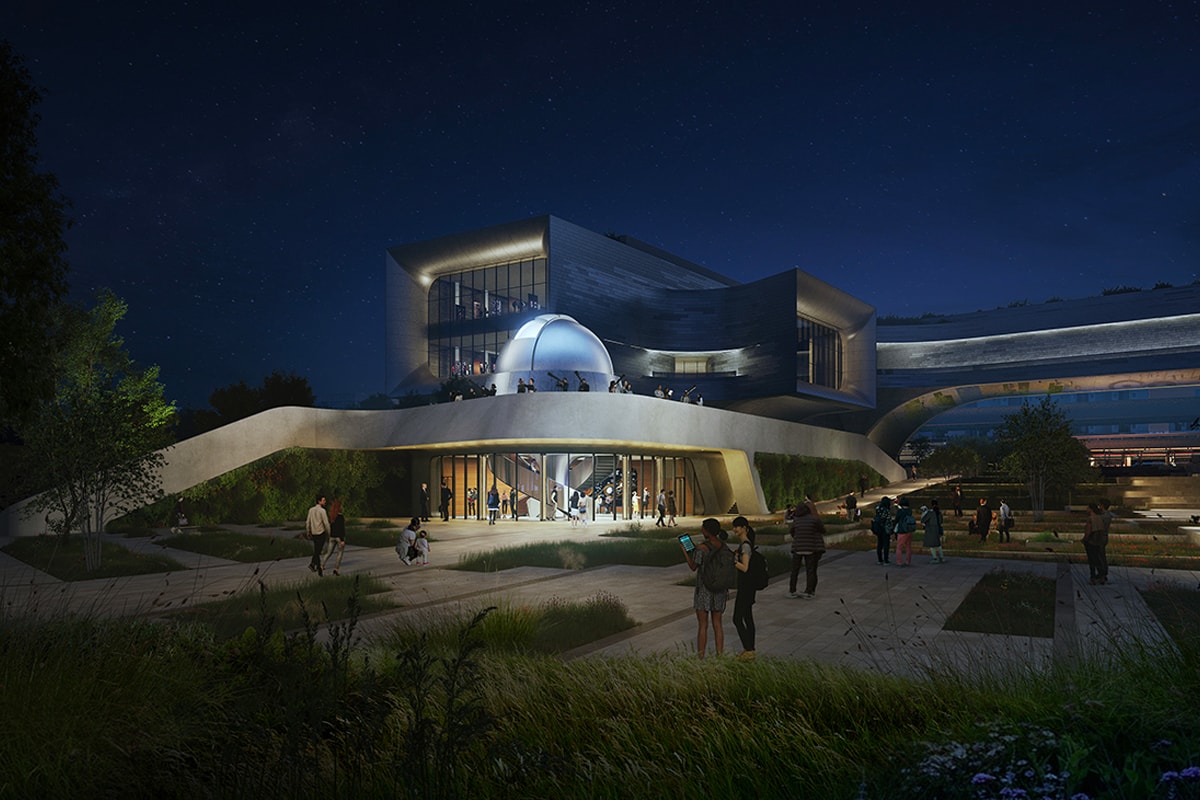 Zaha Hadid Architects Unveils Design Plans for the New Science Center in Singapore juron lake district 2027 architects 61 stm singapore green plan 2030 asia modern contemporary stem science technology engineering mathematics